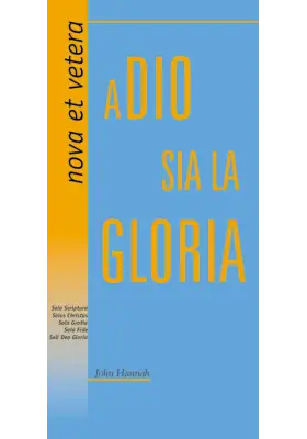 A Dio sia la gloria